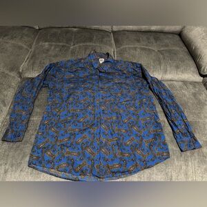 Cinch men’s long sleeve button up shirt